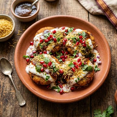 Aloo Tikki Chaat